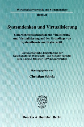 Cover: Systemdenken und Virtualisierung