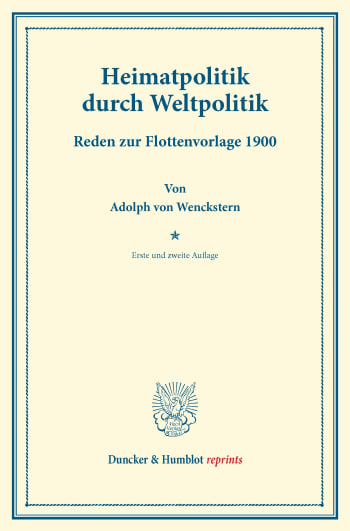 Cover: Heimatpolitik durch Weltpolitik