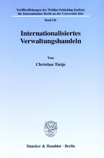 Cover: Internationalisiertes Verwaltungshandeln