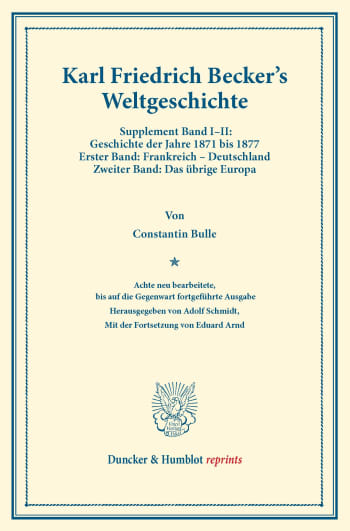 Cover: Weltgeschichte