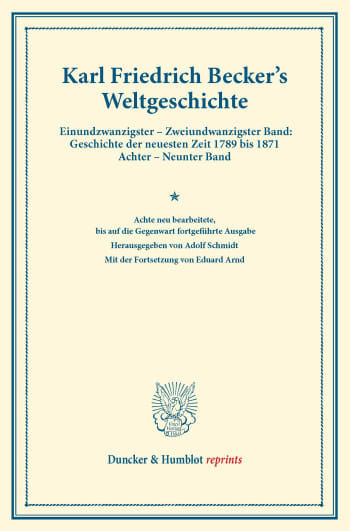 Cover: Weltgeschichte