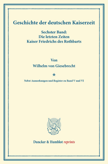 Cover: Geschichte der deutschen Kaiserzeit