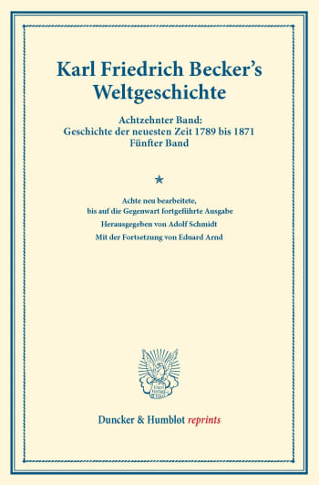 Cover: Weltgeschichte