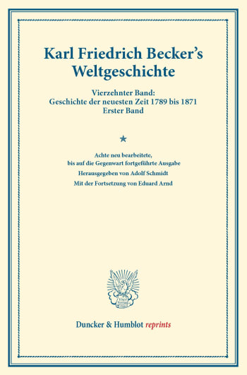 Cover: Weltgeschichte