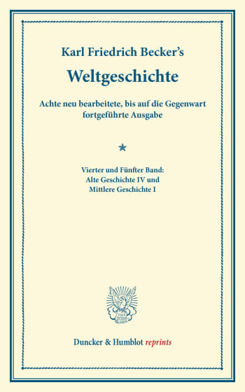 Cover: Weltgeschichte