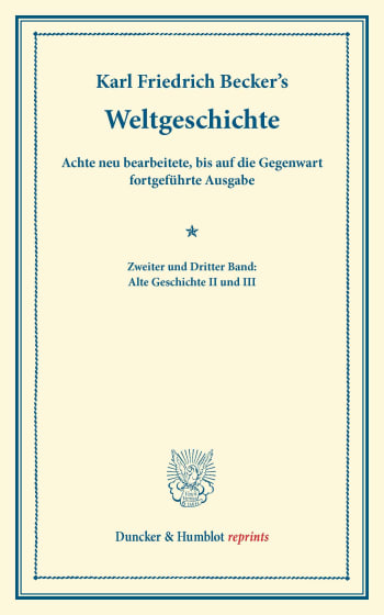 Cover: Weltgeschichte