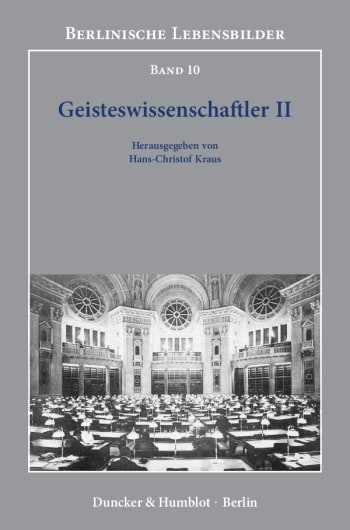 Cover: Geisteswissenschaftler II