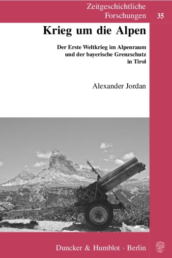 Cover: Krieg um die Alpen