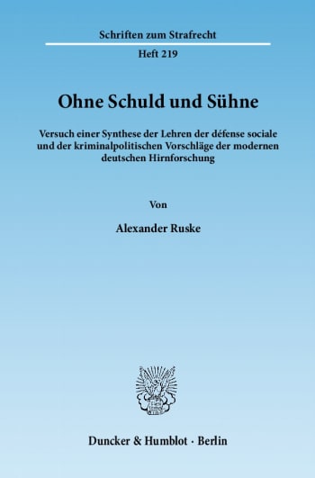 Cover: Ohne Schuld und Sühne