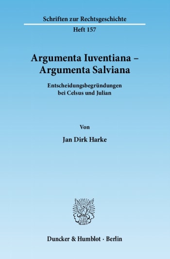 Cover: Argumenta Iuventiana – Argumenta Salviana