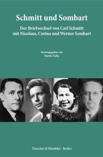 Cover: Schmitt und Sombart