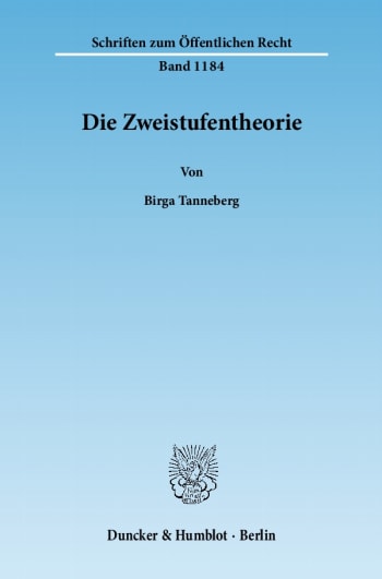 Cover: Die Zweistufentheorie