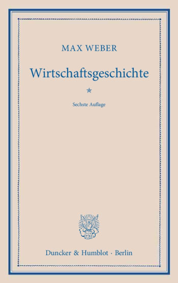 Cover: Wirtschaftsgeschichte