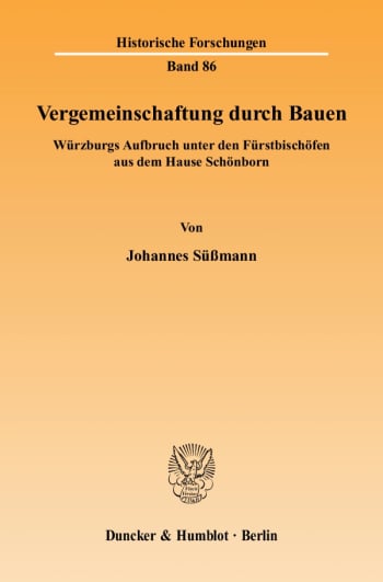 Cover: Vergemeinschaftung durch Bauen