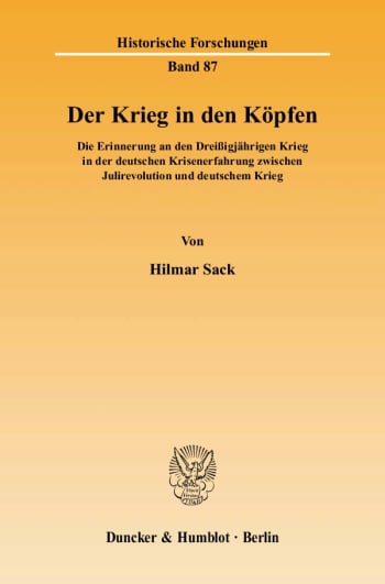 Cover: Der Krieg in den Köpfen