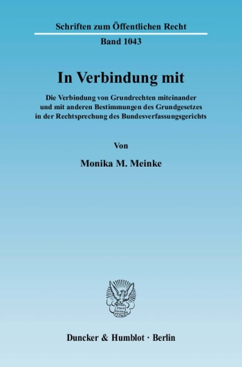 Cover: In Verbindung mit