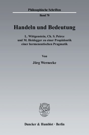 Cover: Handeln und Bedeutung