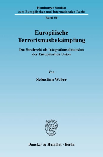 Cover: Europäische Terrorismusbekämpfung