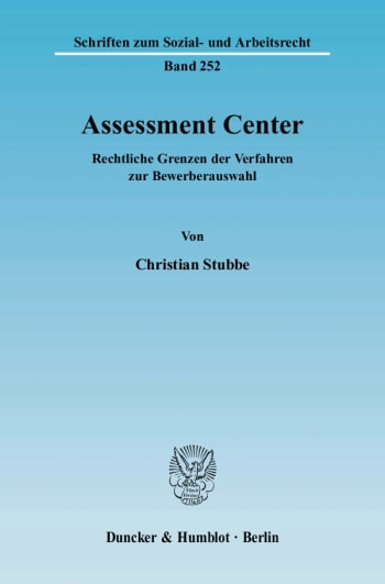 Cover: Assessment Center