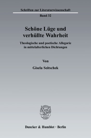 Cover: Schöne Lüge und verhüllte Wahrheit