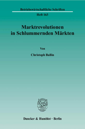 Cover: Marktrevolutionen in Schlummernden Märkten