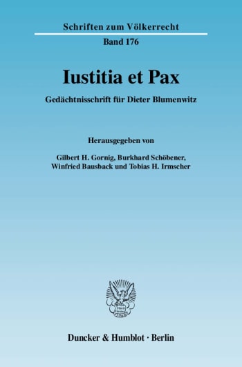 Cover: Iustitia et Pax