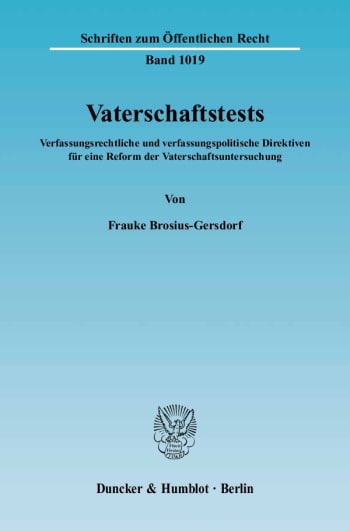 Cover: Vaterschaftstests