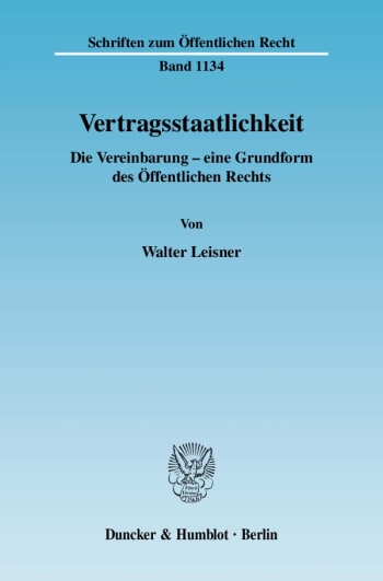 Cover: Vertragsstaatlichkeit