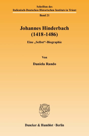 Cover: Johannes Hinderbach (1418–1486)