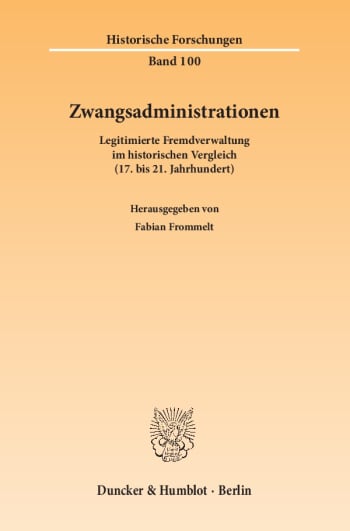 Cover: Zwangsadministrationen