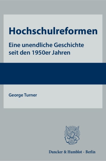 Cover: Hochschulreformen