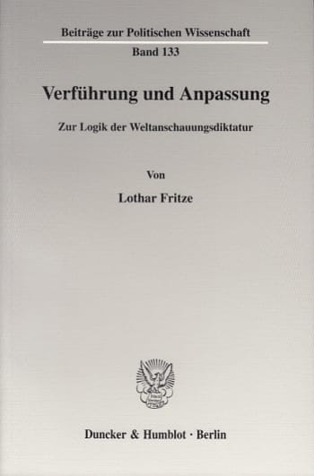 Cover: Verführung und Anpassung