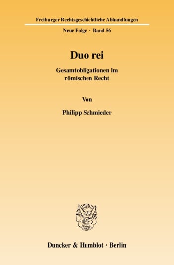 Cover: Duo rei