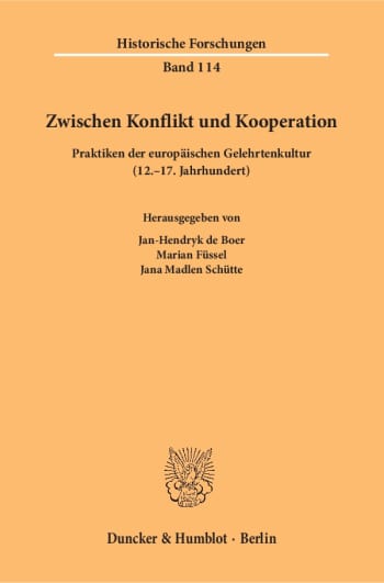 Cover: Zwischen Konflikt und Kooperation