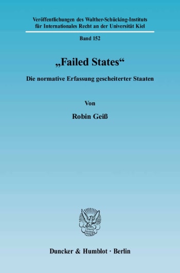 Cover: »Failed States«