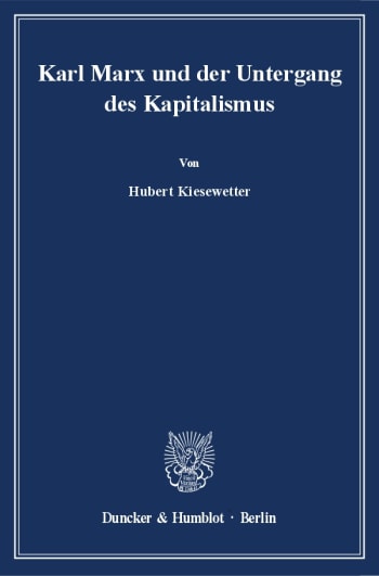 Cover: Karl Marx und der Untergang des Kapitalismus