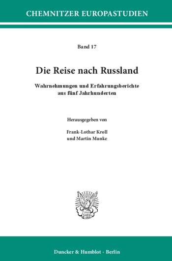 Cover: Die Reise nach Russland