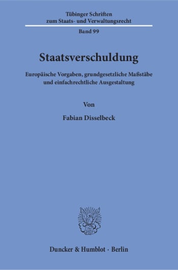 Cover: Staatsverschuldung