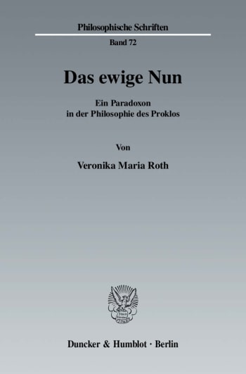 Cover: Das ewige Nun