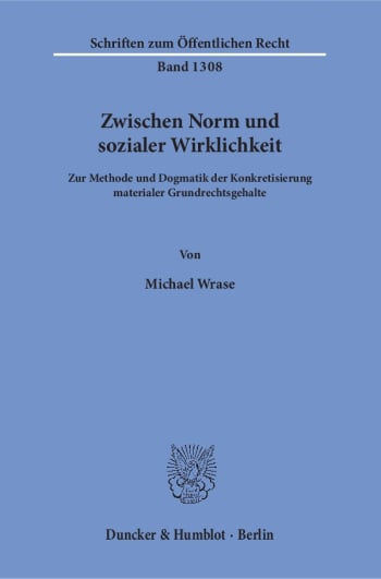 Cover: Zwischen Norm und sozialer Wirklichkeit