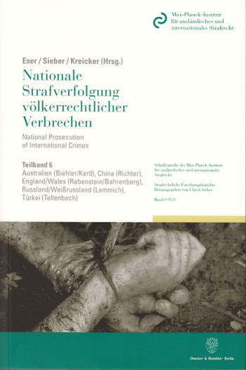 Cover: Nationale Strafverfolgung völkerrechtlicher Verbrechen / National Prosecution of International Crimes