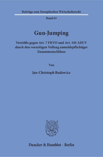 Cover: Gun-Jumping