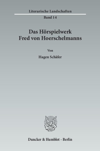 Cover: Das Hörspielwerk Fred von Hoerschelmanns