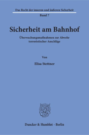 Cover: Sicherheit am Bahnhof