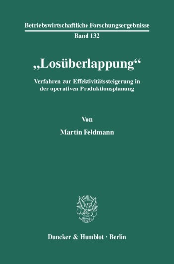 Cover: »Losüberlappung«