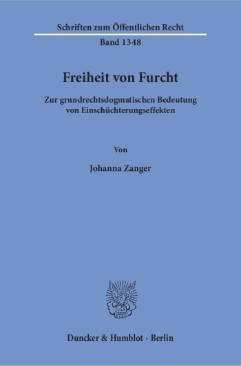 Cover: Freiheit von Furcht