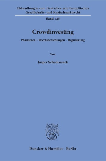 Cover: Crowdinvesting