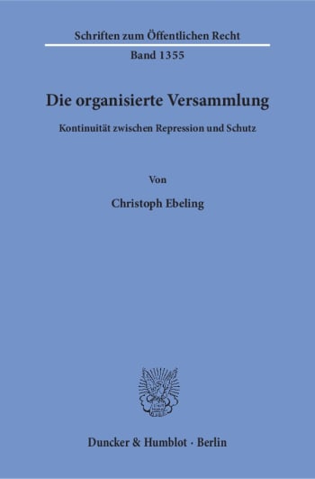 Cover: Die organisierte Versammlung