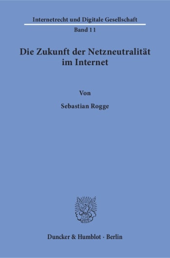 Cover: Die Zukunft der Netzneutralität im Internet