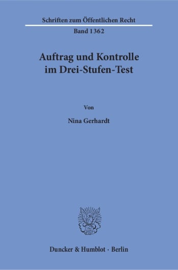 Cover: Auftrag und Kontrolle im Drei-Stufen-Test. Eine Analyse der Drei-Stufen-Testverfahren für die Bestandsangebote der Telemedien öffentlich-rechtlicher Rundfunkanstalten